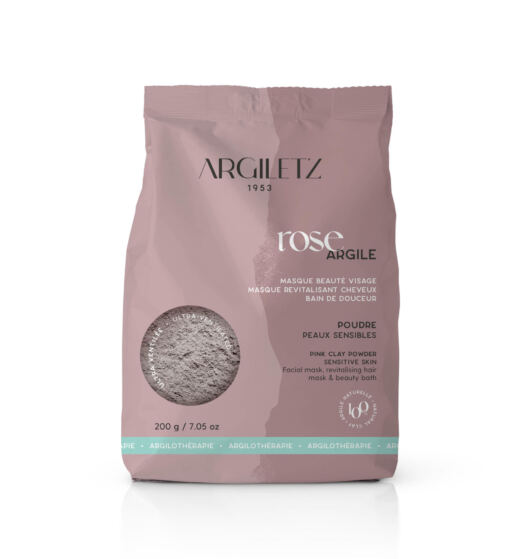 Argile rose en poudre ultra ventilée 200g