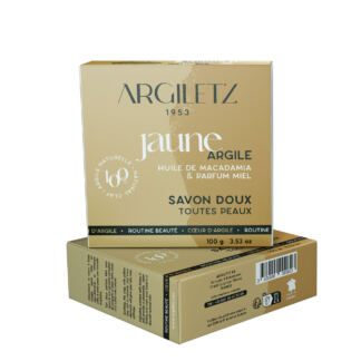 Savon doux et apaisant à l'argile jaune